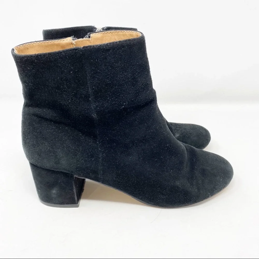 UO Margot Black Suede Boots in Size 10 - Picture 4 of 7